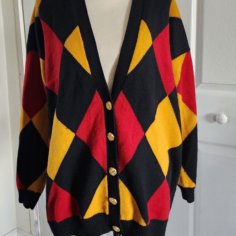 ✨️Color Block Cardigan - Picture 3 of 6